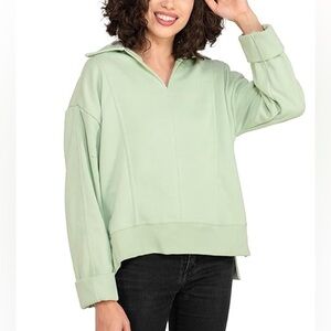 NWOT Anthropologie Pilcro Green Pullover Sweater - Size XXS
